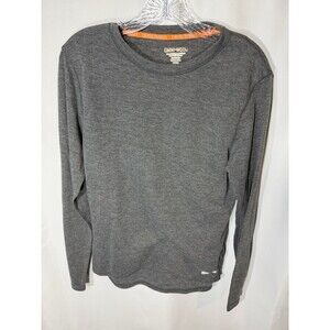 Omni-Wool Shirt Men's Medium Gray Long Sleeve Base Layer Thermal Top Crewneck